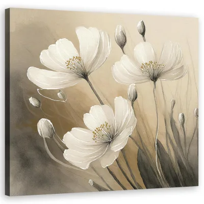 Feeby Wandbild Grau 30x30 cm