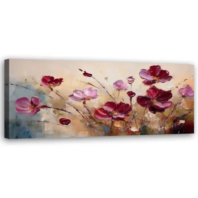 Feeby Wandbild Lila 90x30 cm