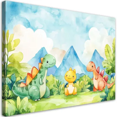 Feeby Wandbild Mehrfarbig 120x80 cm