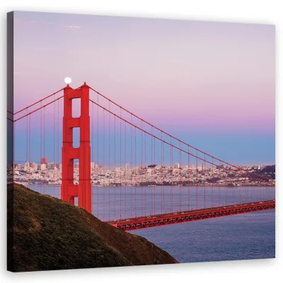 Feeby Wandbild Orange 30x30 cm