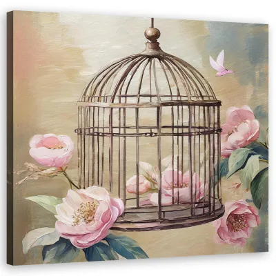 Feeby Wandbild Pink 30x30 cm