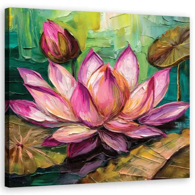 Feeby Wandbild Pink 50x50 cm