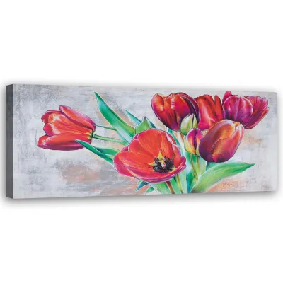 Feeby Wandbild Rot 90x30 cm
