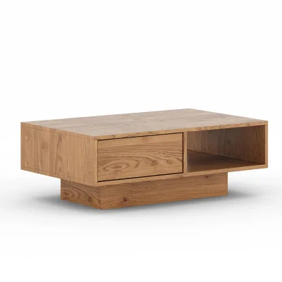 Feldmann-Wohnen Couchtisch Eiche 110x40x70 cm