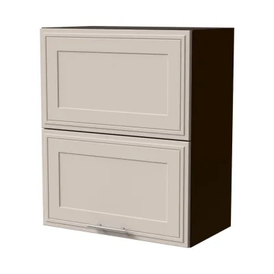 Feldmann-Wohnen Klapphängeschrank Kaschmir, Dunkelgrau 60x72x32.5 cm