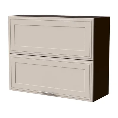 Feldmann-Wohnen Klapphängeschrank Kaschmir, Dunkelgrau 90x72x32.5 cm