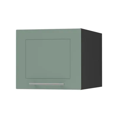 Feldmann-Wohnen Klapphängeschrank Mintgrün, Schwarz 40x36x59 cm