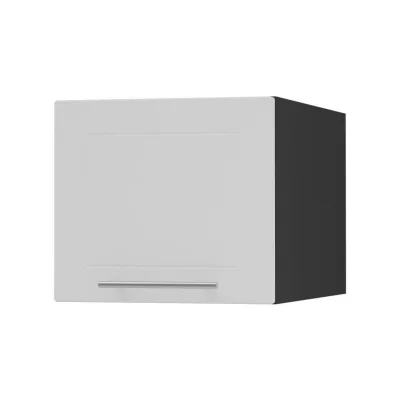 Feldmann-Wohnen Klapphängeschrank Weiß, Schwarz 40x36x59 cm