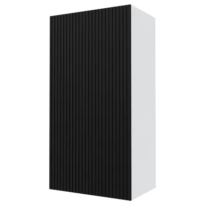 Feldmann-Wohnen Küchenhängeschrank Schwarz, Weiß 50x96x32.5 cm