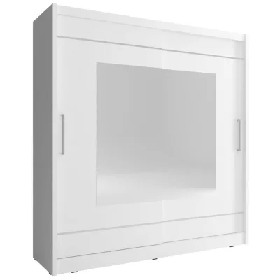 Feldmann-Wohnen Schiebetürenschrank Weiß 180x200x62 cm