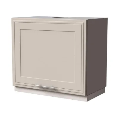 Feldmann-Wohnen Wrasenschrank Kaschmir, Grau 60x50x32.5 cm