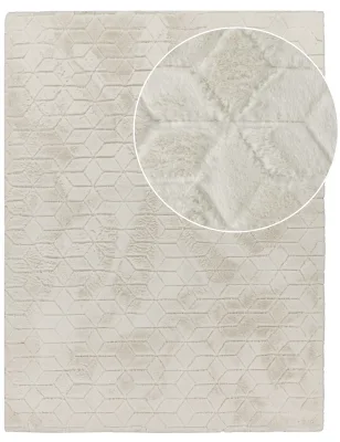 Fellteppich Arnia creme 120x160 cm