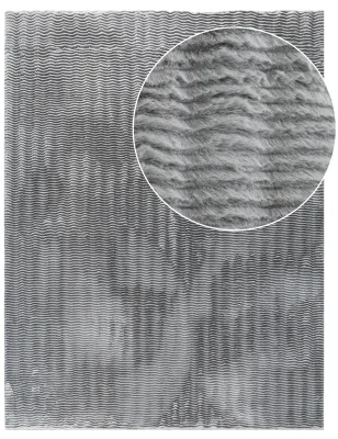 Fellteppich Arnia grau 160x220 cm