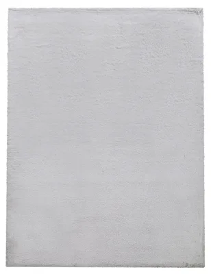 Fellteppich Fluffy grau 140x200 cm