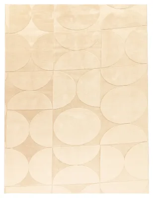 Fellteppich Lelystar beige 240x340 cm