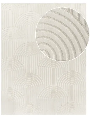 Fellteppich Lelystar creme 160x220 cm