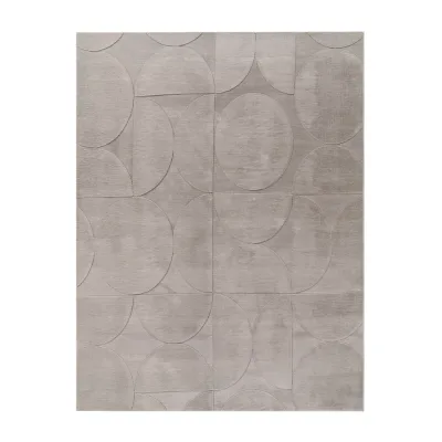 Fellteppich Lelystar grau 120x160 cm