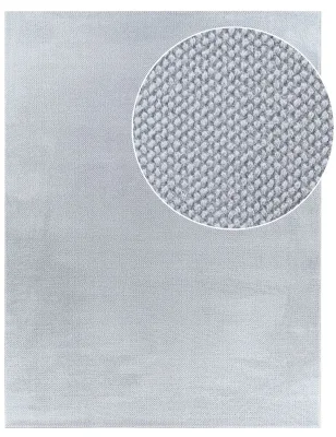 Fellteppich Soraya grau 60x100 cm