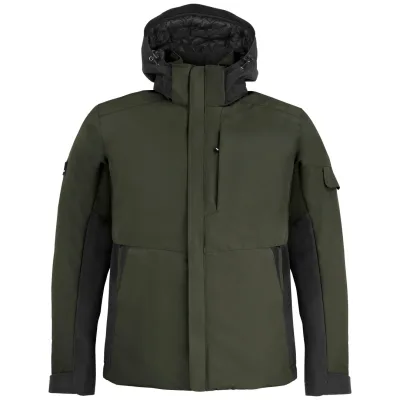 FHB Arbeitsjacke Primaloft GEORG 80101 Gr. 2XL oliv/schwarz