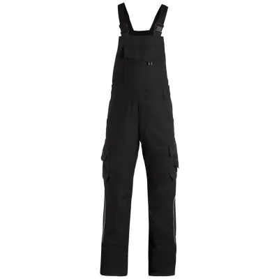 FHB Latzhose Herren Twill Eckhard 130630 23 schwarz