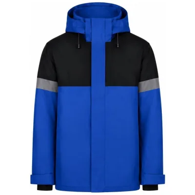 FHB Winterjacke ADRIAN 80236 wasserdicht Gr. 5XL royalblau/schwarz