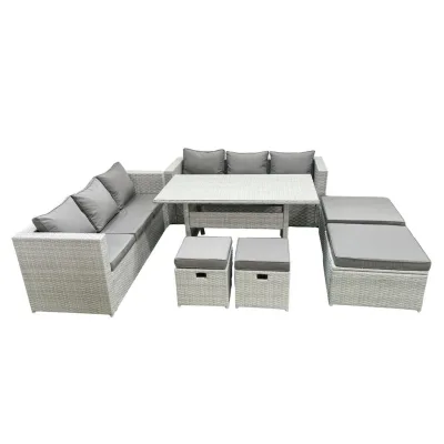 Fimous Gartenset Hellgrau