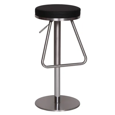 FineBuy Barhocker Edelstahl Design Barstuhl Tresenstuhl Modern Bistrohocker