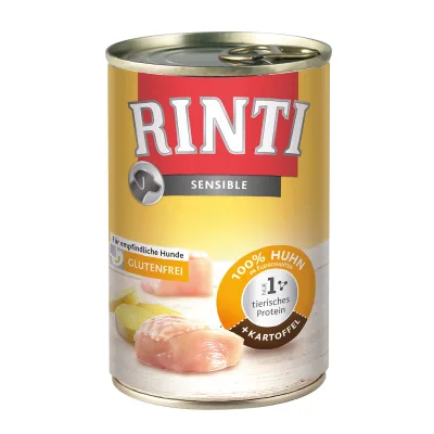 Finnern Rinti Sensible, Huhn und Kartoffeln, 400g