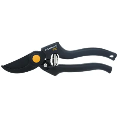 Gartenschere Pro L, schwarz/orange