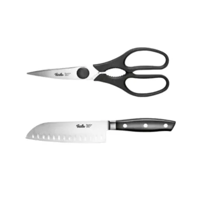 Fissler Küchenmesser Silber, Schwarz