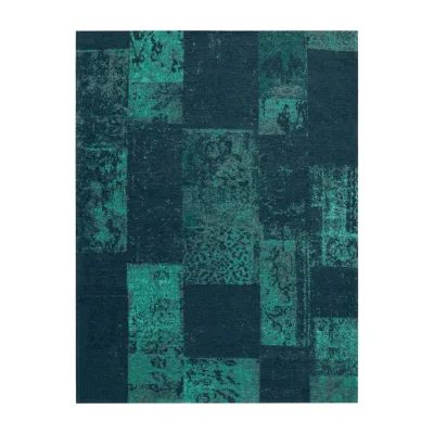 Flachgewebe-teppich Marbella türkis 80x150 cm