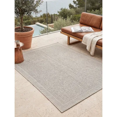 Flachgewebe-Teppich Pflegeleicht Beige 160x220 cm - ESERA   Kadima