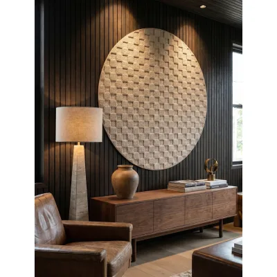 Flachgewebe-Teppich Schachbrett Beige 200x200 cm Schachbrett