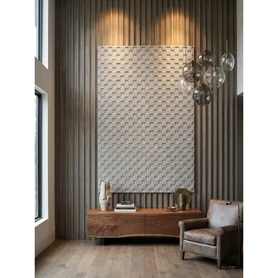 Flachgewebe-Teppich Schachbrett Silber 240x340 cm Schachbrett