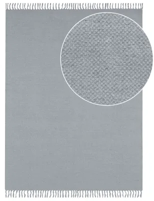 Flachgewebe-teppich Summer grau 80x250 cm