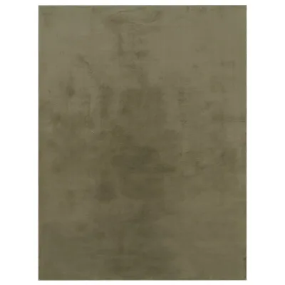 Flauschiger-teppich Solina grün 160x220 cm