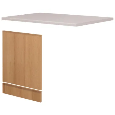 FlexWell Geschirrspülerfront Buche, Beige 110x85x60 cm