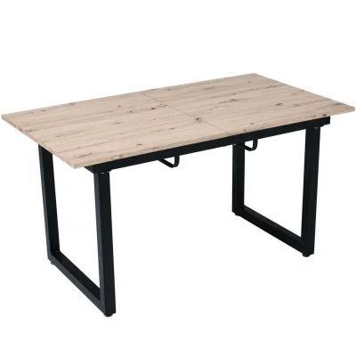 Flieks Esstisch Natur 80x75x180 cm