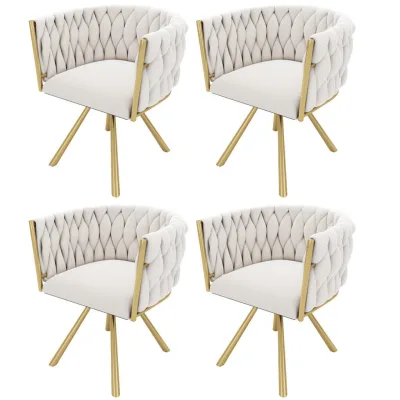 Flieks Esszimmerstuhl Beige 53x72x59.5 cm