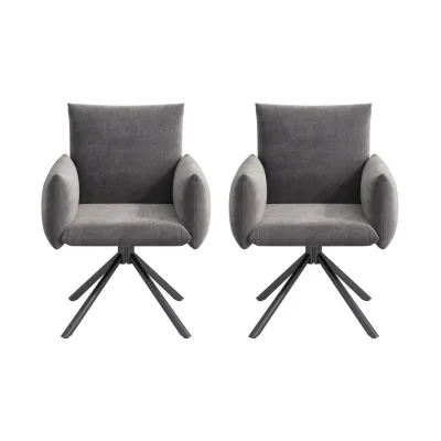 Flieks Esszimmerstuhl Grau 59.5x88x65 cm