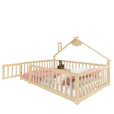 Flieks Flachbett Natur 140x190 cm