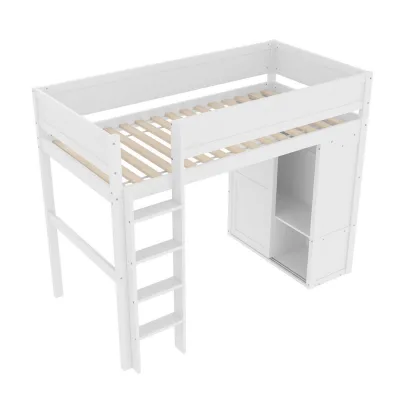 Flieks Hochbett Weiß 90x200 cm