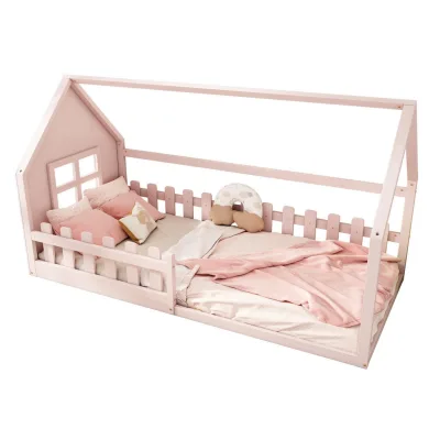 Flieks Kinderbett Pink 90x200 cm