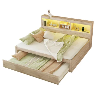 Flieks Schlafsofa Natur 140x200 cm