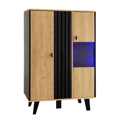 Flieks Sideboard, Natur 40x120x80 cm