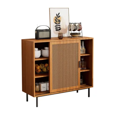 Flieks Sideboard Walnuss 37x90x100 cm