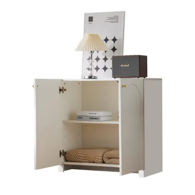 Flieks Sideboard Weiß 40x80x80 cm