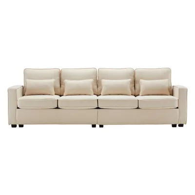 Flieks Sofa Beige 71x27.5x55.5 cm