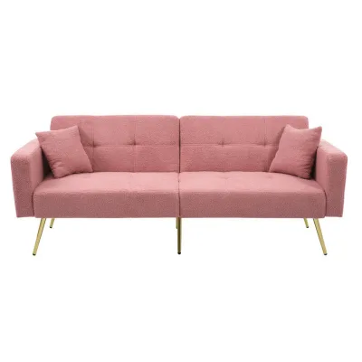 Flieks Sofa Pink 90.93x18.42x80.26 cm