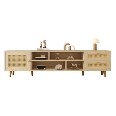 Flieks Tv-Schrank Braun 45.5x13.5x93 cm